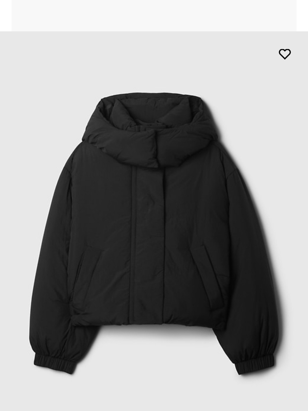 Women's Black Puffer Jacket